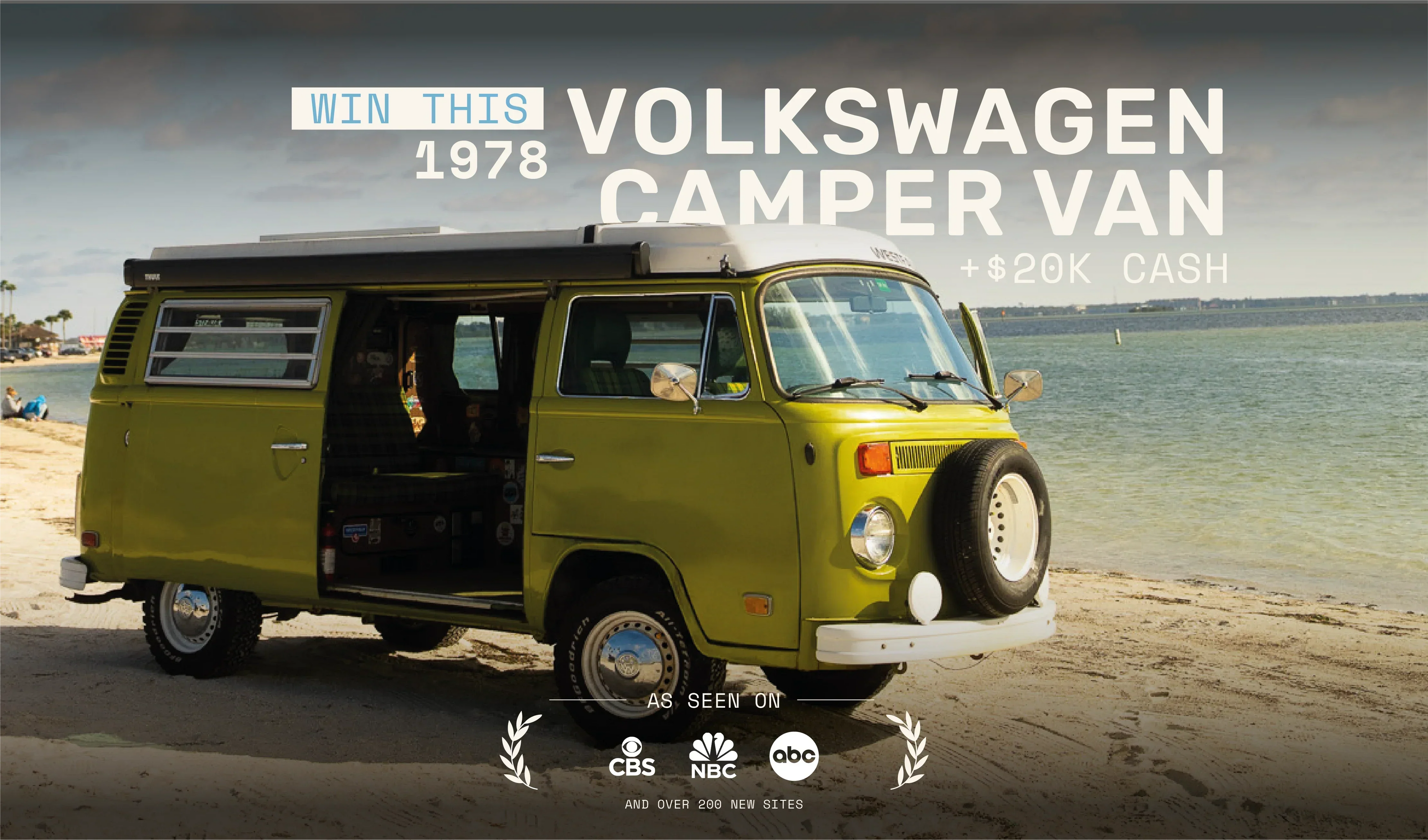 Vanlife, Win this Volkswagen Camper Van + $20k Cash