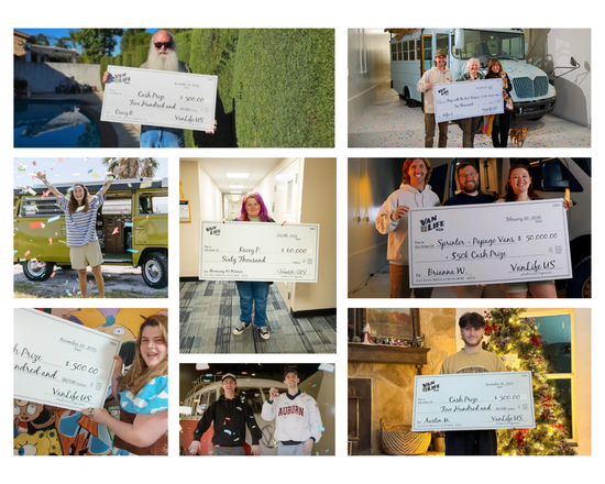 VanLife.us Is Celebrating One Year of Giveaways