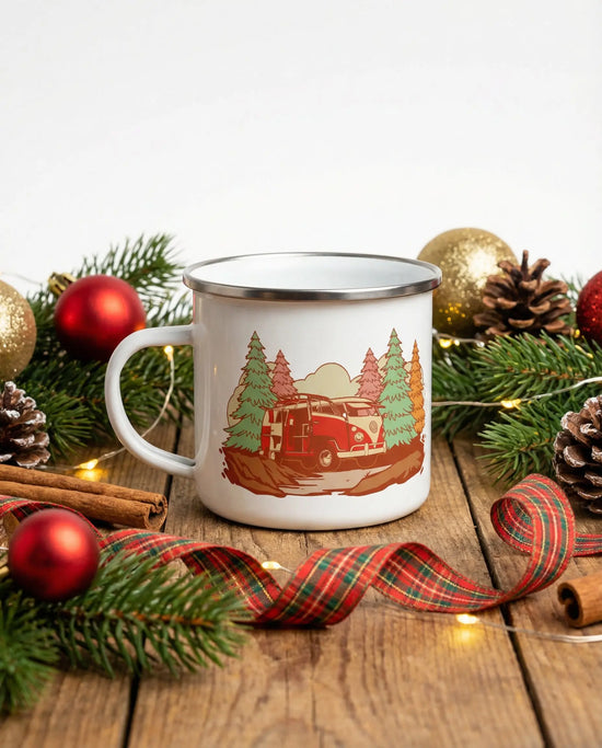 Christmas Enamel Mug Product vendor