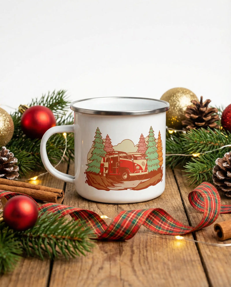 Christmas Enamel Mug Product vendor