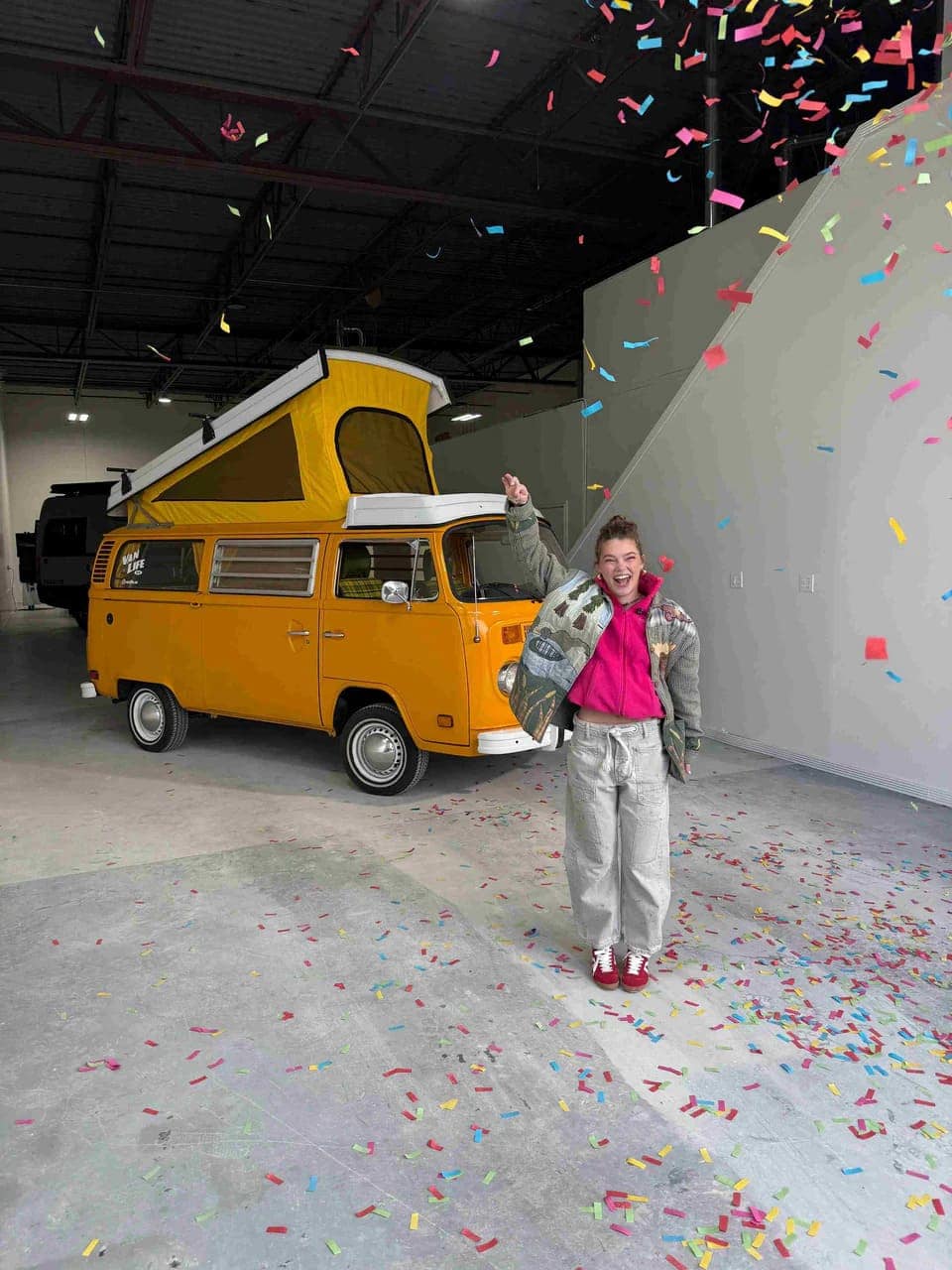 A VanLife winner with a 1976 Westfalia