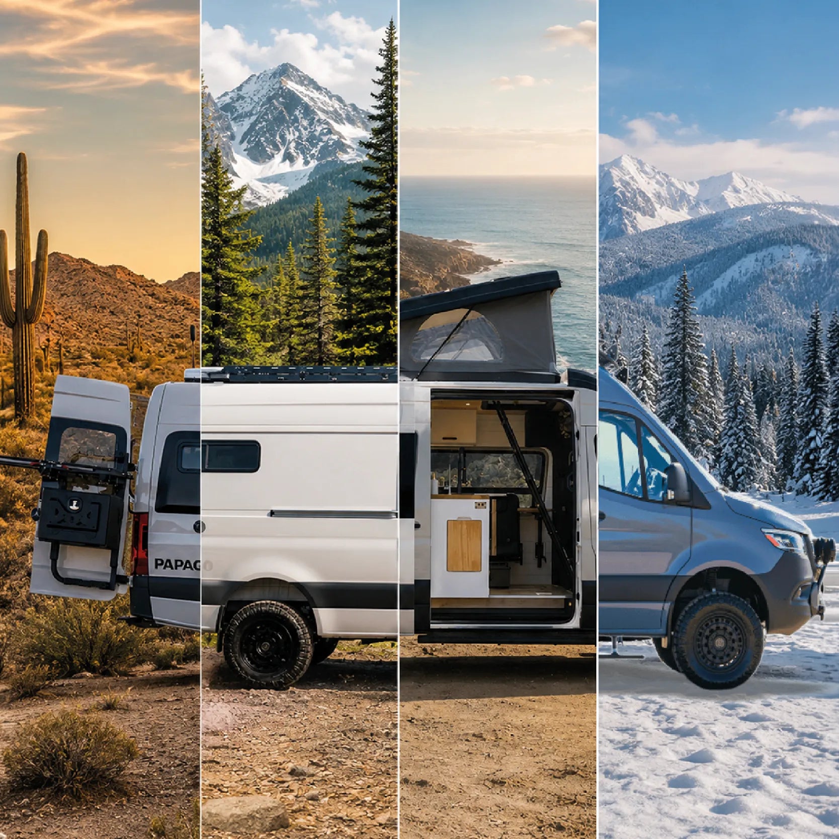 A VanLife winner with the Dream Build van