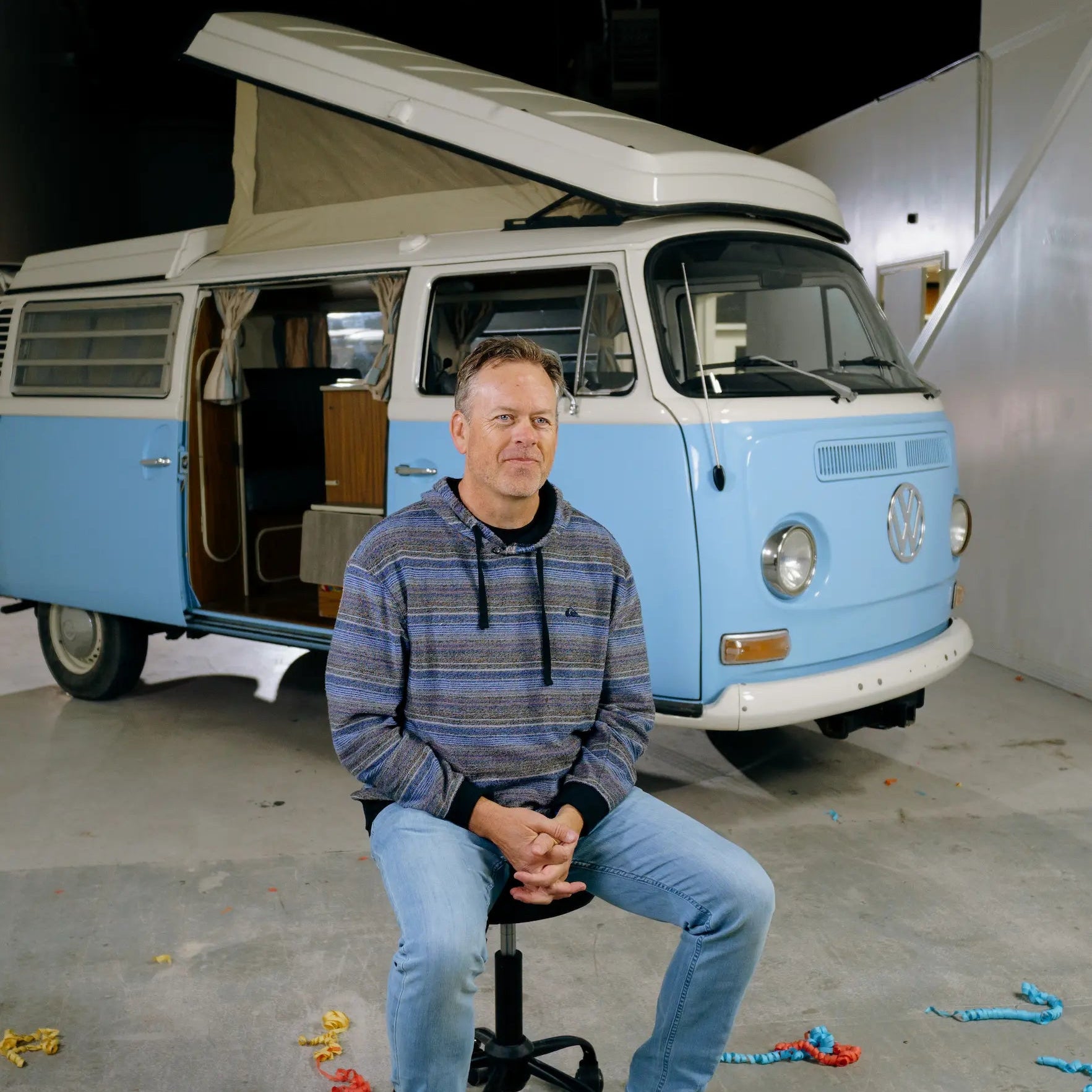 A VanLife winner with their 1972 VW Westfalia